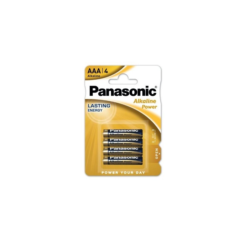 AAA / LR03 Panasonic Alkaline Power - 4 sztuki