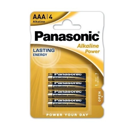 AAA / LR03 Panasonic Alkaline Power - 4 sztuki