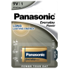 Bateria alkaliczna 6LR61 9V (R9) PANASONIC EVERYDAY POWER - 1 sztuka - blister